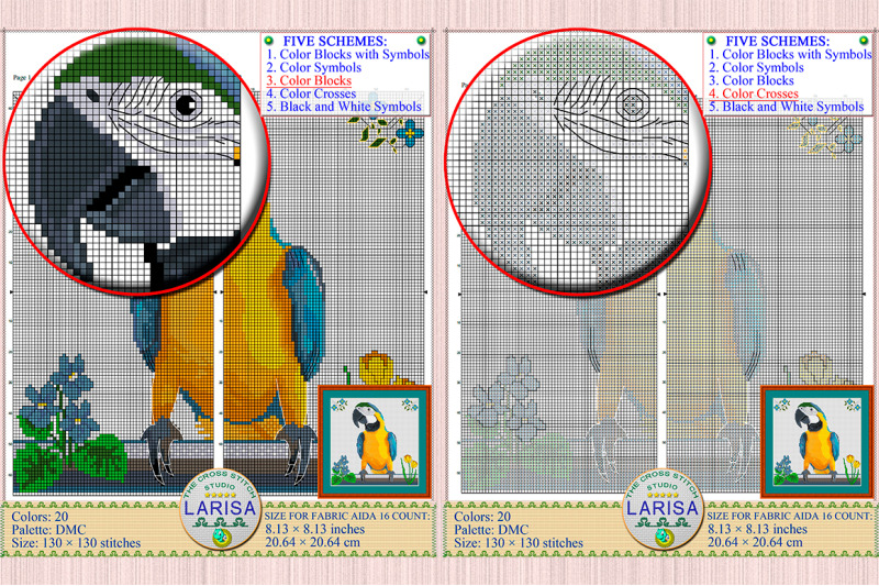 ara-cross-stitch-pattern-macaw-parrot