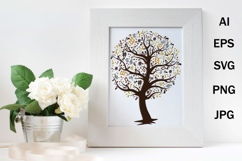 tree-with-musical-notes-clipart-sublimation-svg