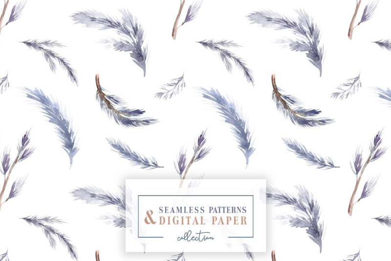 watercolor-winter-pine-forest-seamless-pattern-digital-paper