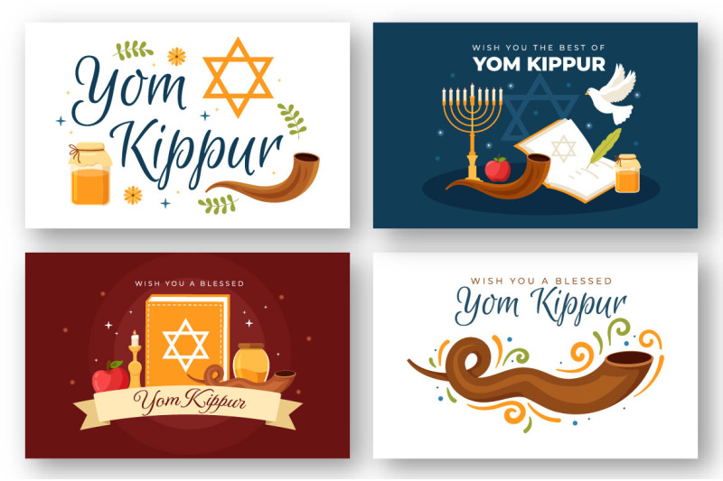 13-yom-kippur-day-celebration-illustration