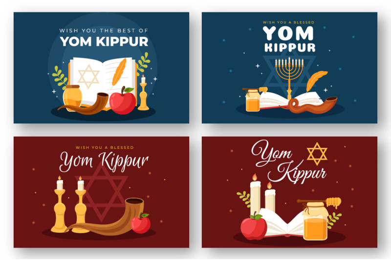 13-yom-kippur-day-celebration-illustration