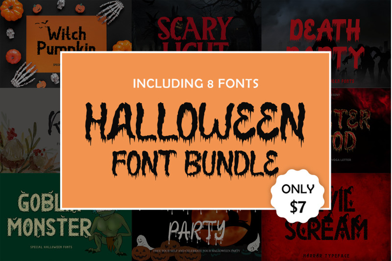 halloween-font-bundle