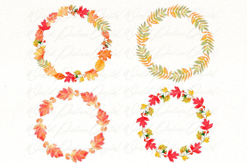 fall-png-bundle-clipart-watercolor-autumn-harvest-pumpkin