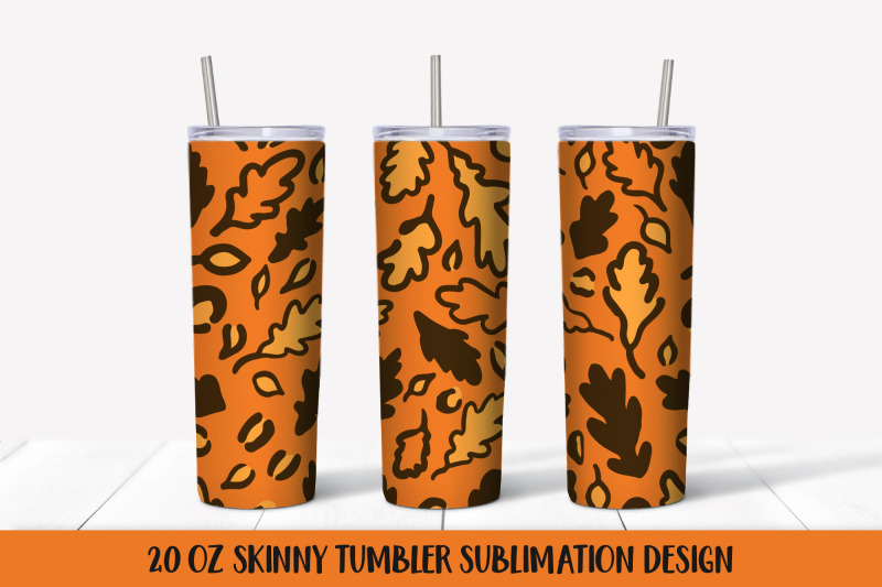 fall-leaves-leopard-print-tumbler-wrap-sublimation