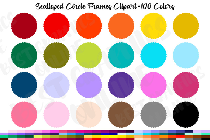 100-scalloped-circle-frames-clipart-circle-frame-clip-art