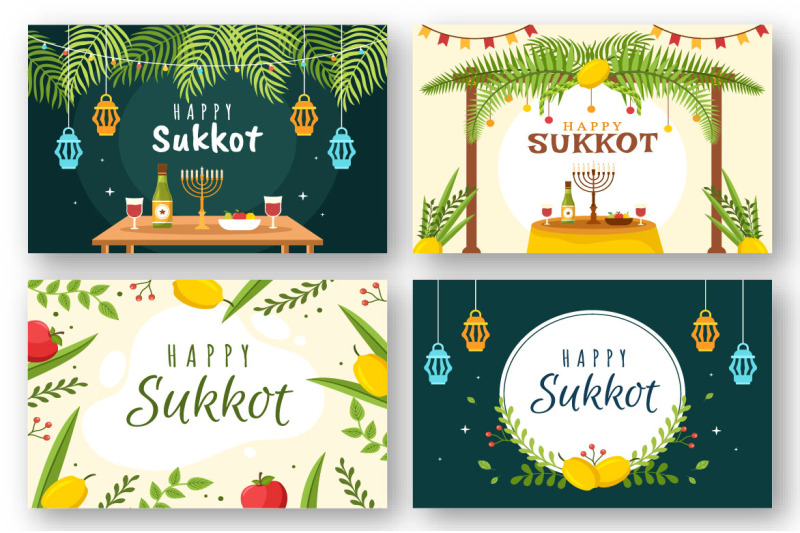 13-jewish-holiday-sukkot-illustration