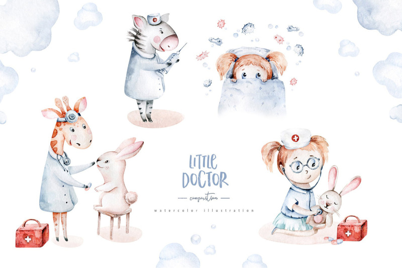 little-doctor-animal-clipart-medical-clipart-doctor-animals-healthca