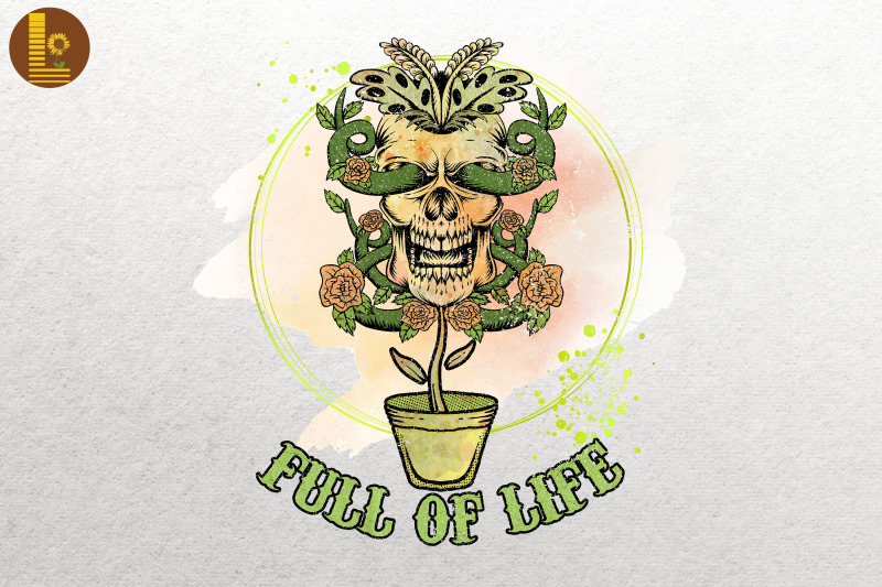 full-of-life-skull-gardening-garden