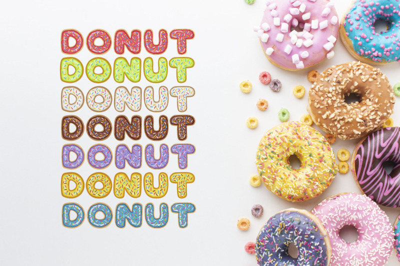 donut-alphabet