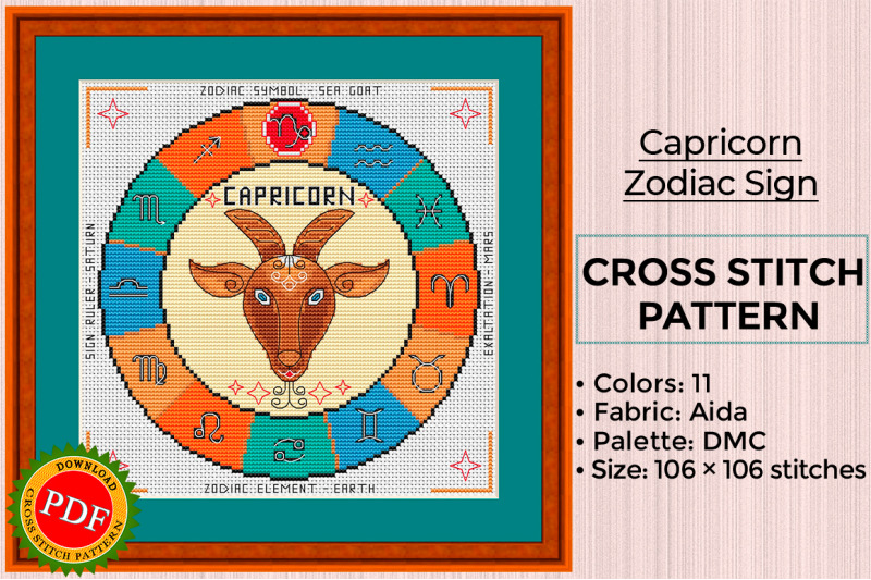 capricorn-cross-stitch-pattern-capricorn-zodiac-sign