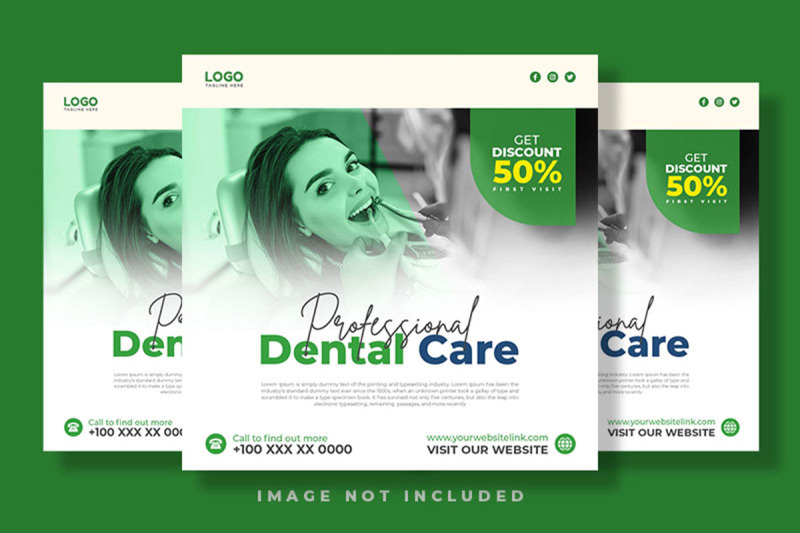 dentist-and-dental-clinic-social-media-post-banner-template