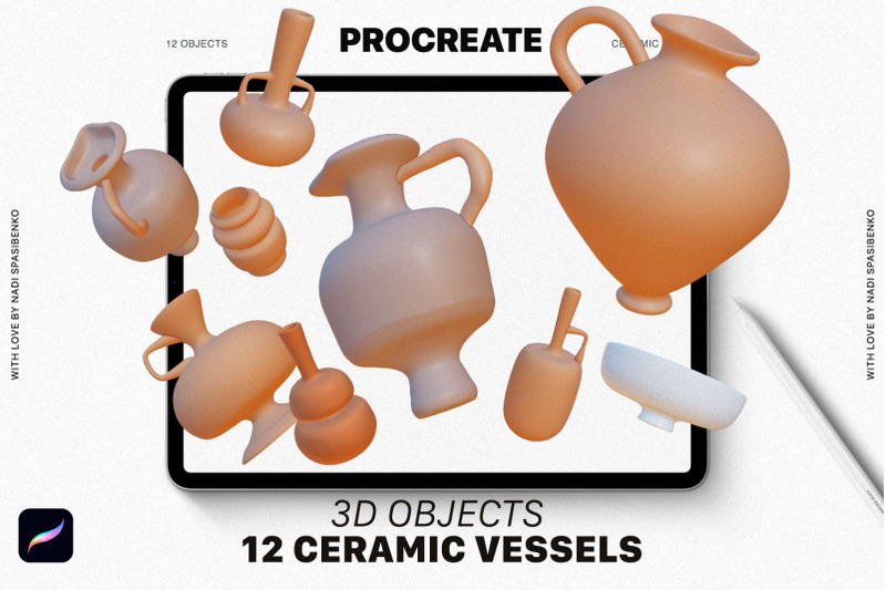 3d-ceramic-vessels-for-procreate