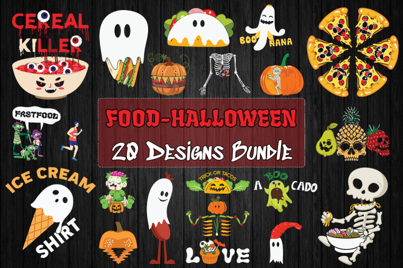 food-halloween-svg-bundle-20-designs