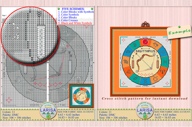 sagittarius-cross-stitch-pattern-sagittarius-zodiac-sign