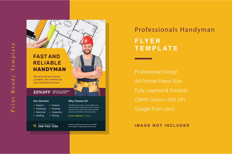 professionals-handyman-flyer-template