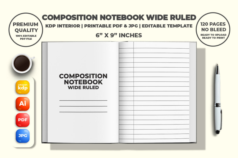 composition-notebook-wide-ruled-kdp-interior