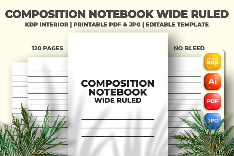 composition-notebook-wide-ruled-kdp-interior