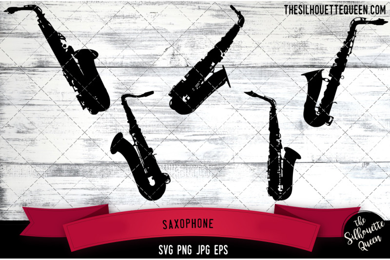 saxophone-silhouette-vector