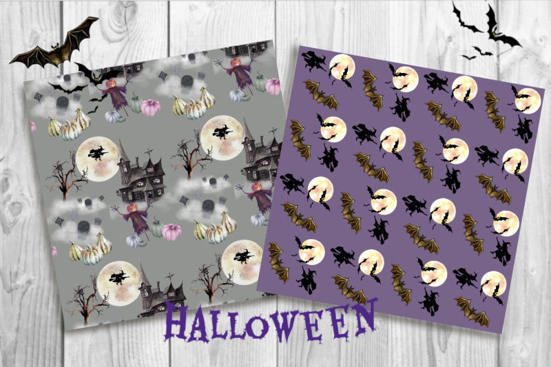 halloween-paper-pack-seamless-pattern