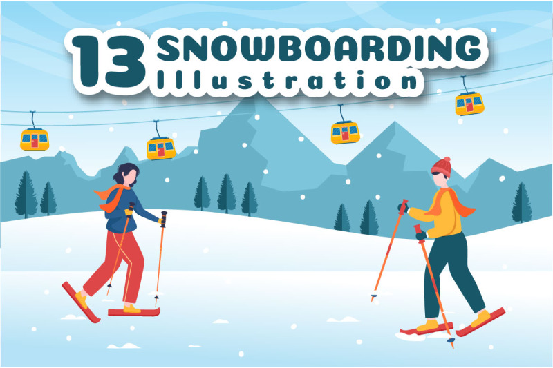 13-snowboarding-activity-illustration