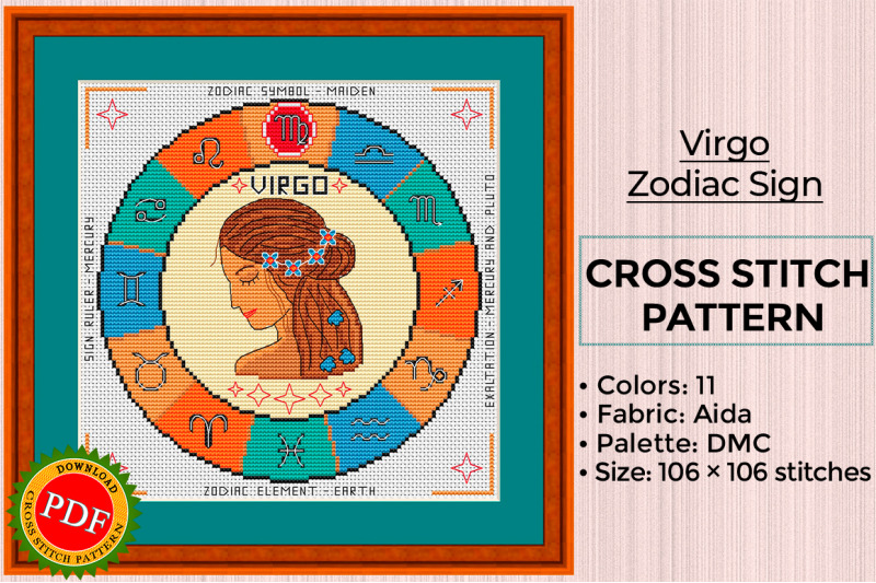 virgo-cross-stitch-pattern-virgo-zodiac-sign