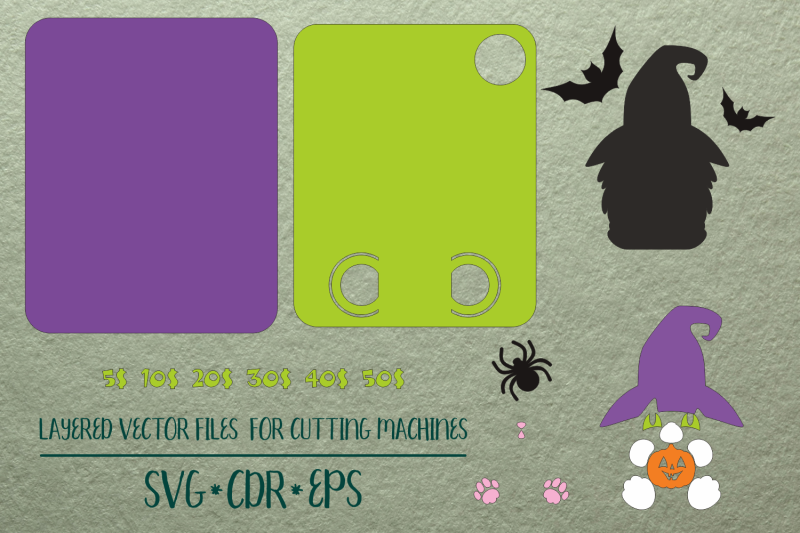 witchs-cat-halloween-card-money-holder-template