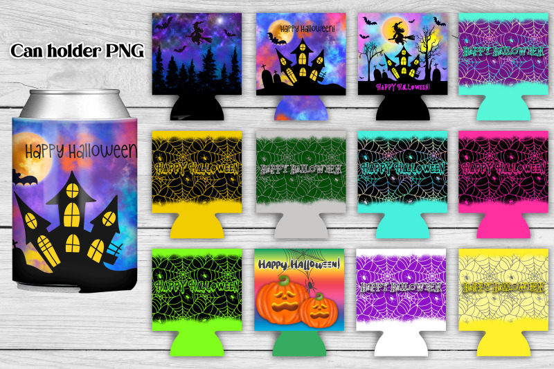 can-holder-sublimation-halloween-can-cooler-bundle