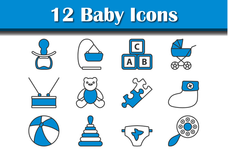 baby-icon-set