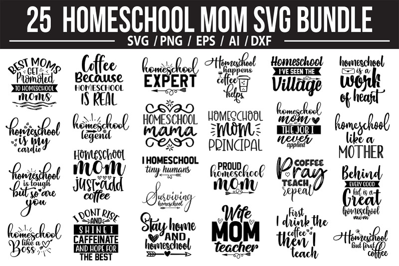 homeschool-mom-svg-bundle