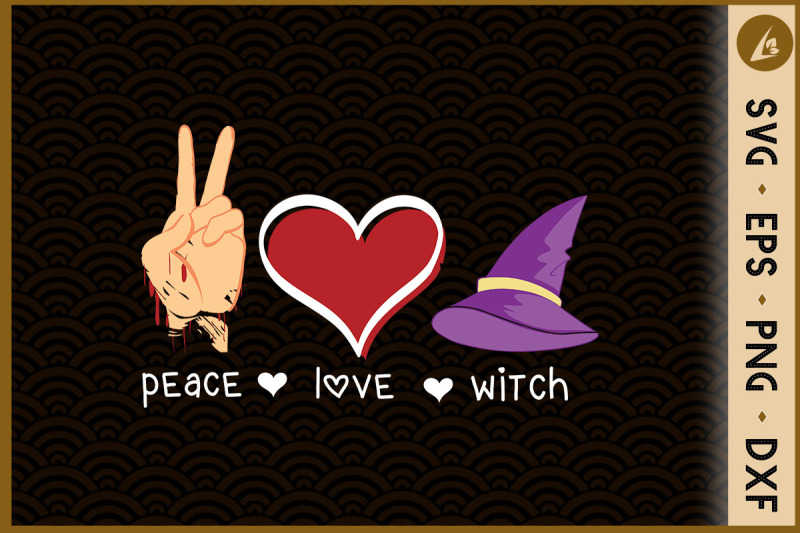 peace-love-witch-halloween-wich-hat