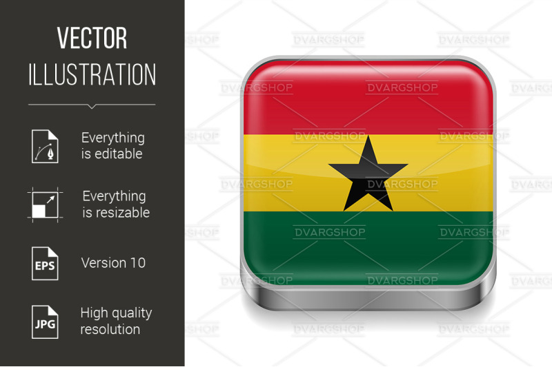 metal-icon-of-ghana