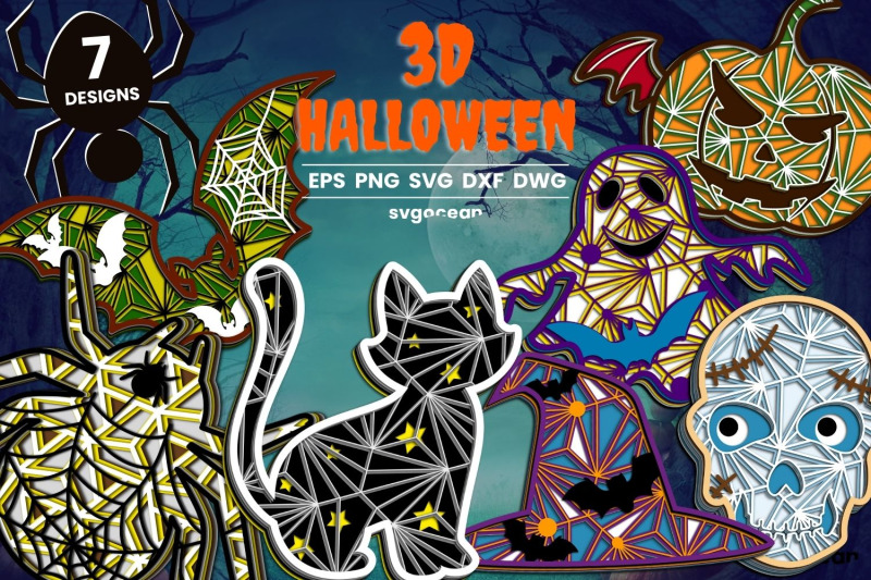 halloween-3d-svg-bundle