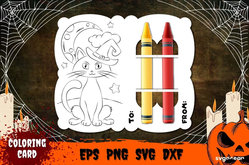 halloween-coloring-card-svg-bundle