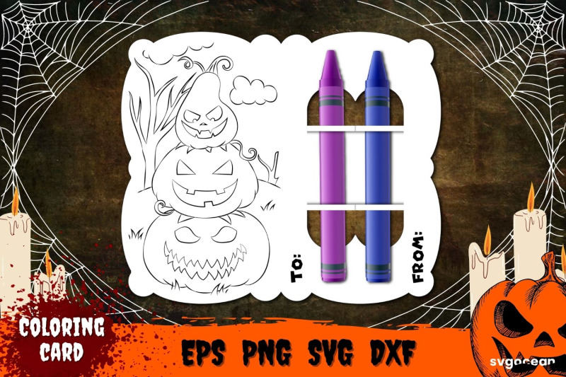 halloween-coloring-card-svg-bundle