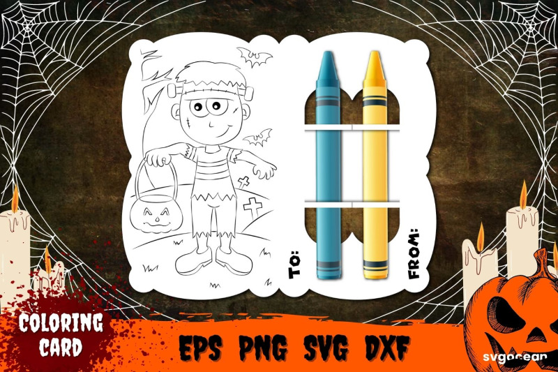 halloween-coloring-card-svg-bundle