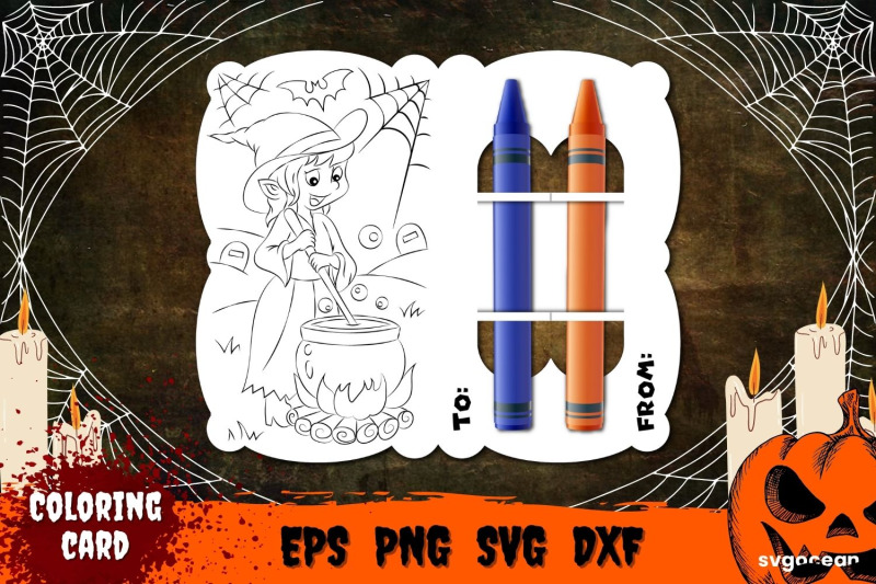 halloween-coloring-card-svg-bundle