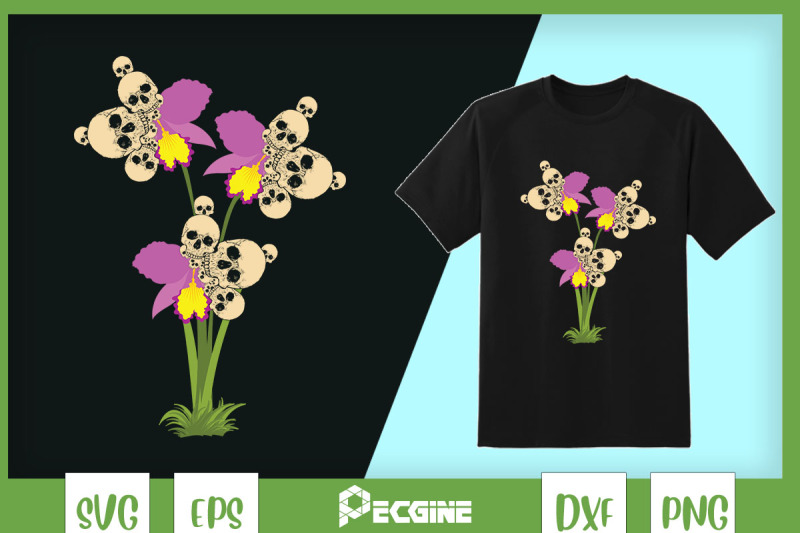 flower-skeleton-halloween-floral