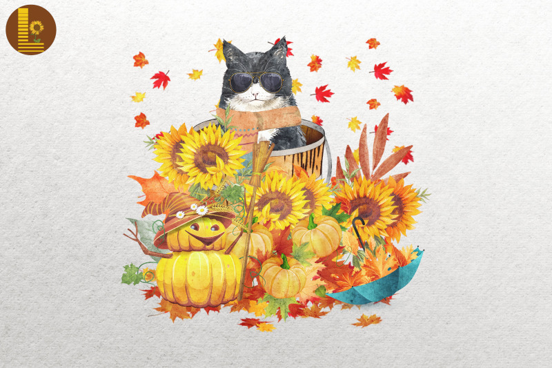 funny-cat-lover-hello-autumn