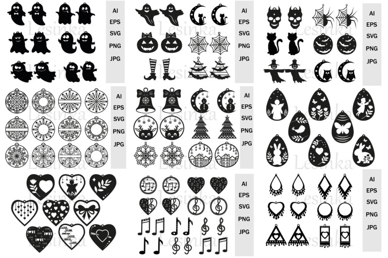 a-bundle-of-earrings-and-pendants-files-for-cutting-svg