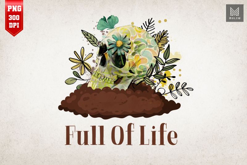 gardening-garden-full-of-life-skull