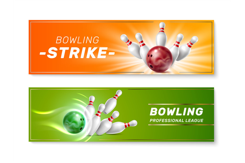 bowling-banners-realistic-game-elements-professional-playing-accesso