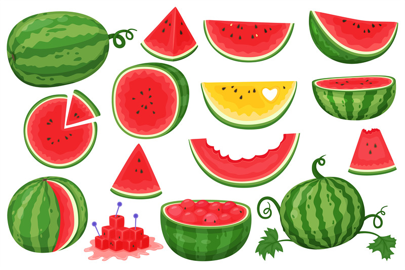 cartoon-watermelon-natural-healthy-product-diet-juicy-fruit-whole