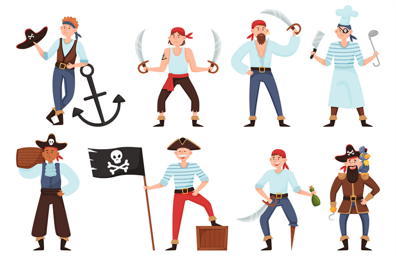 cartoon-pirates-funny-ship-crew-cute-men-in-retro-costumes-sea-band