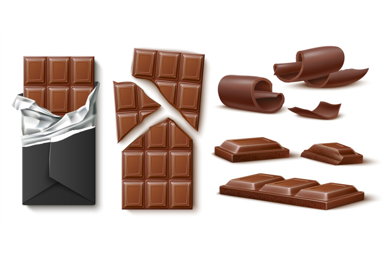 realistic-chocolate-dark-and-milk-chocolate-bars-sweet-cocoa-product