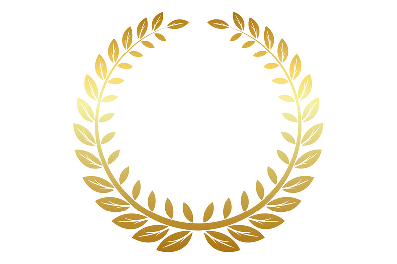 golden-wreath-luxury-frame-premium-award-symbol