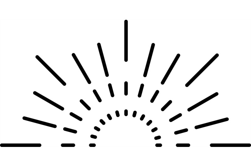 sun-beam-light-rays-retro-style-logo