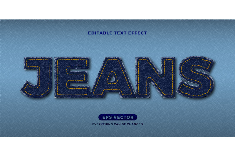 denim-text-effect