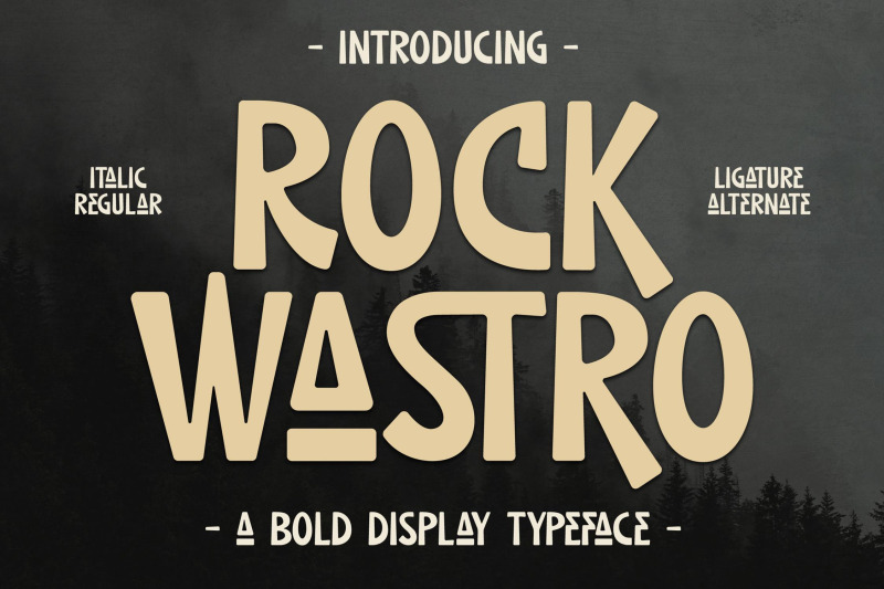 rock-wastro-typeface