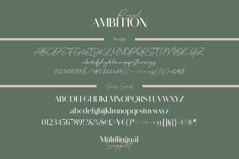 royal-ambition-font-duo