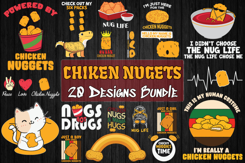 chiken-nuggets-bundle-svg-20-designs